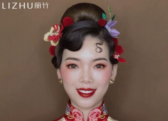 麗竹彩妝作品|中國古風(fēng)造型，不負(fù)一世韶光