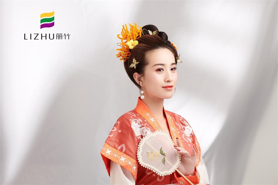 古代漢服妝容，展示南寧化妝學校專業(yè)性