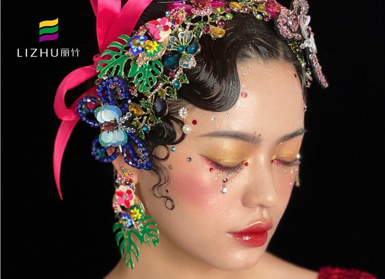 輕奢復古名媛造型，南寧化妝十大名校作品