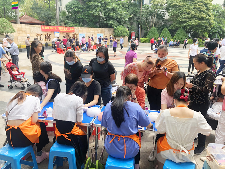 南寧美甲專業(yè)外出實踐，學(xué)員技術(shù)受肯定
