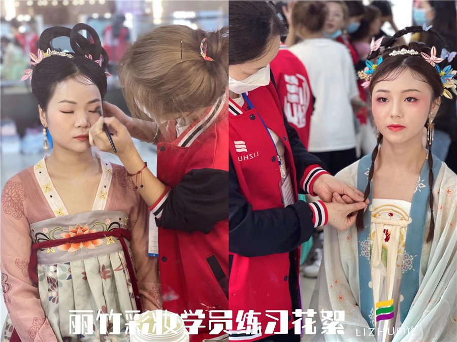古代女子化妝步驟，廣西專業(yè)化妝培訓學校幫你講解