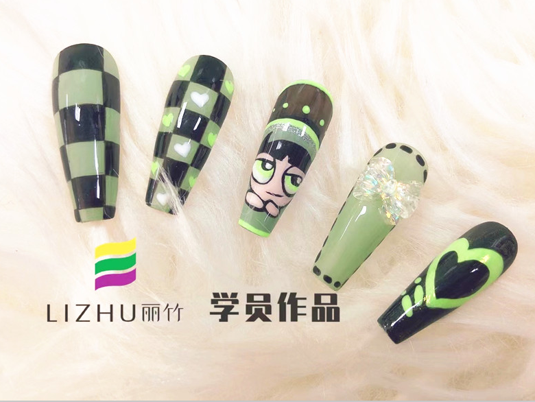 學(xué)美甲需要多長時間？看看麗竹美甲學(xué)校學(xué)員作品就知道了
