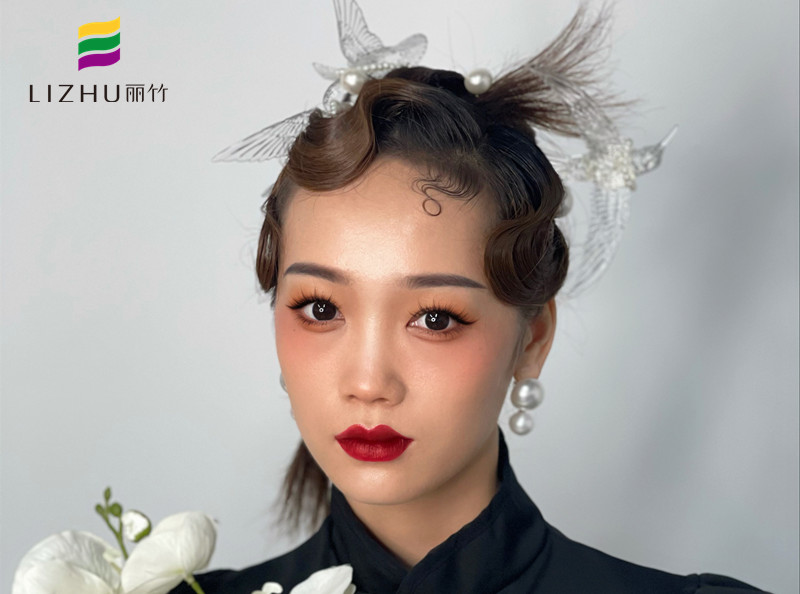 新中式旗袍造型，南寧時(shí)尚新娘造型學(xué)校演繹中國風(fēng)
