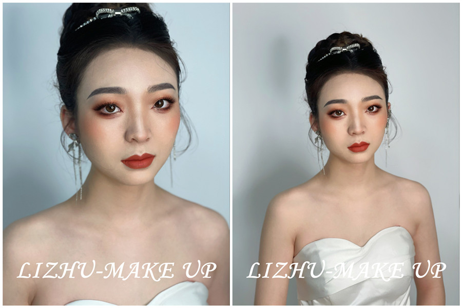 復古風尚新娘造型，告訴你南寧彩妝職業(yè)技術哪家好