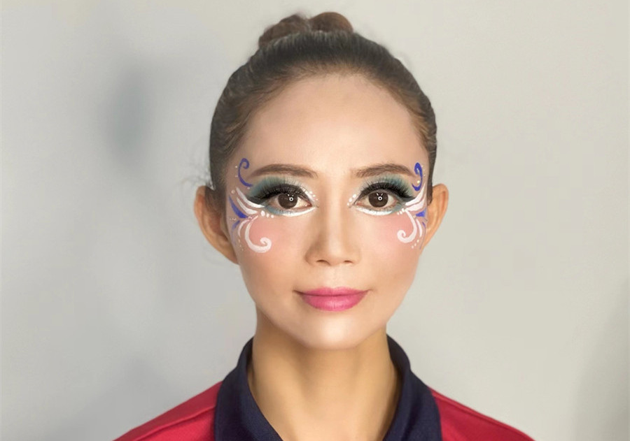 創(chuàng)意舞臺眼妝特點(diǎn)，廣西省彩妝造型學(xué)校分享