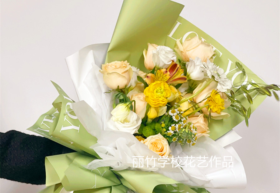韓系花束的特點，廣西學(xué)插花藝術(shù)