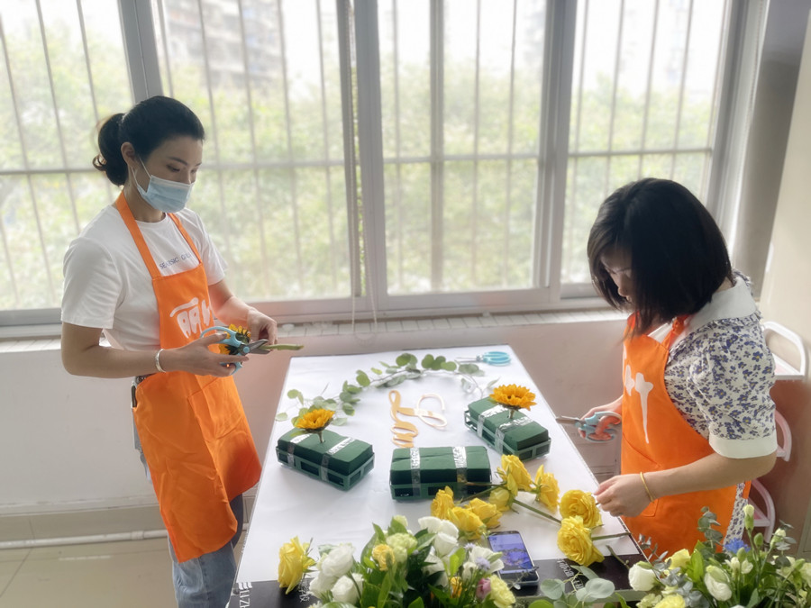 韓式花束設(shè)計(jì)風(fēng)格，南寧網(wǎng)紅花藝培訓(xùn)班講解
