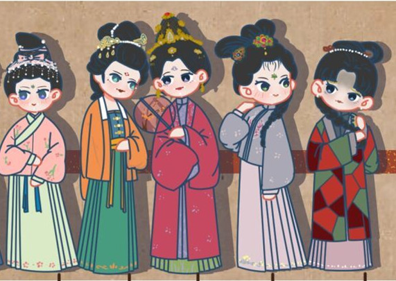中國(guó)明代妝容服飾欣賞，南寧人物形象設(shè)計(jì)全科班解析