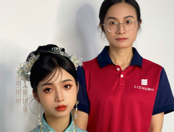 秀禾新娘，南寧新娘彩妝學(xué)員作品