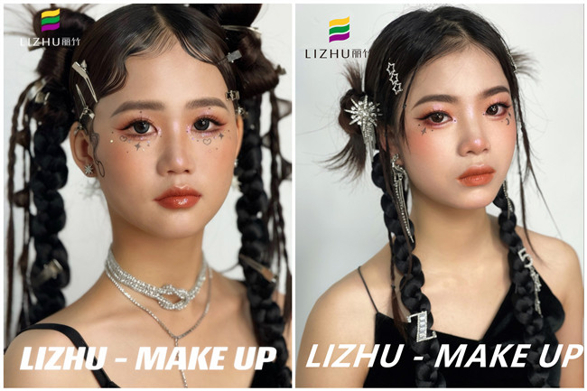 Y2K亞裔甜辣妝，南寧化妝寫真作品