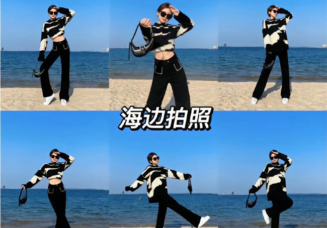 海邊拍照怎么出大片？廣西化妝形象拍照培訓教你
