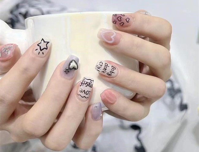 短小童趣美甲，南寧美甲培訓(xùn)短期作品