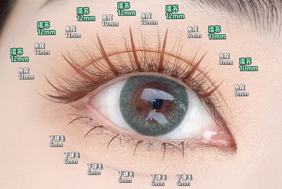 美睫單簇睫毛合集，南寧美睫培訓(xùn)機(jī)構(gòu)推薦
