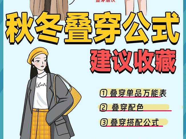 秋冬如何疊穿才好看？南寧個人形象穿搭